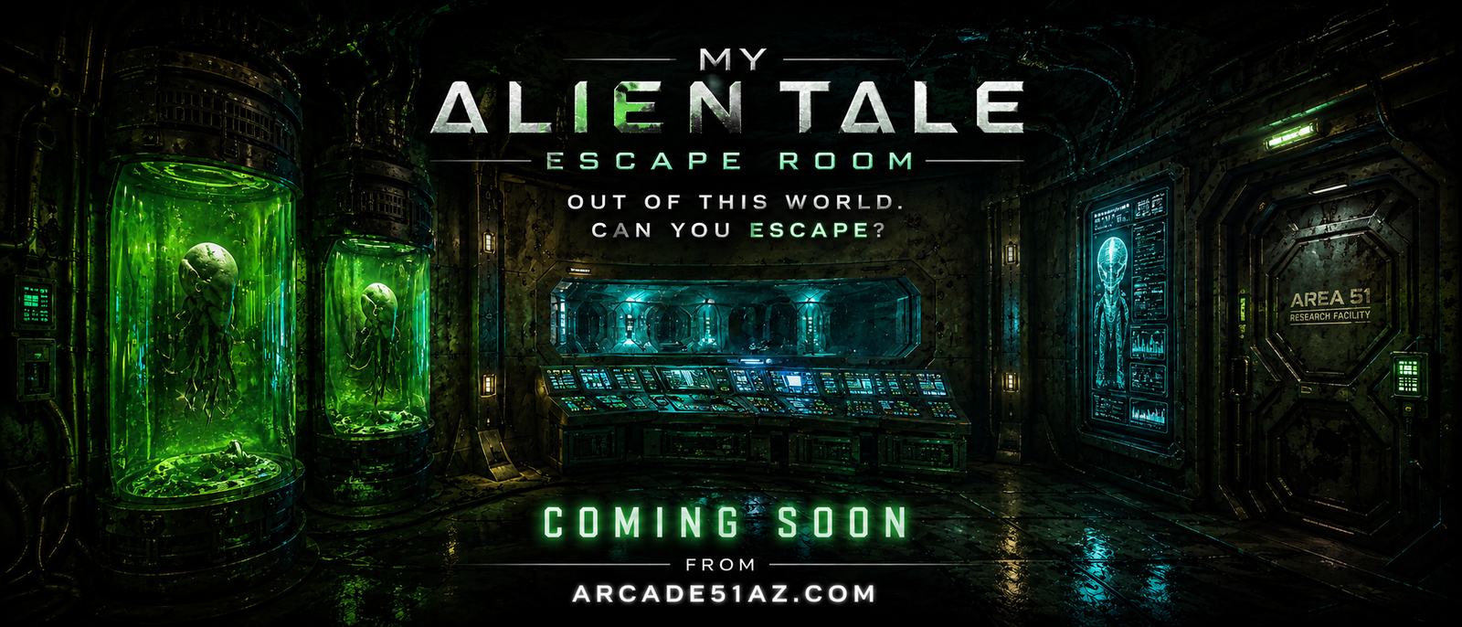 My Alien Tale featured Arcade 51 artwork
